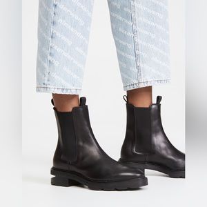 Alexander Wang Andy Box Calf Boots in size 40 in black